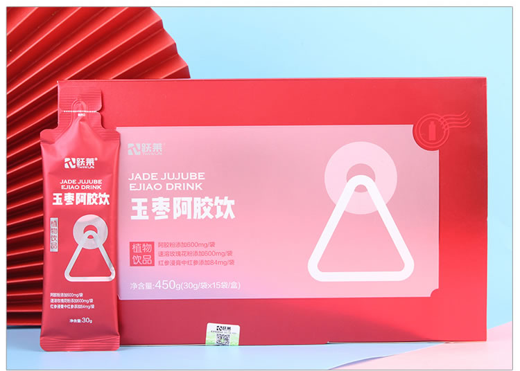 跃莱玉枣阿胶饮30g袋15袋盒